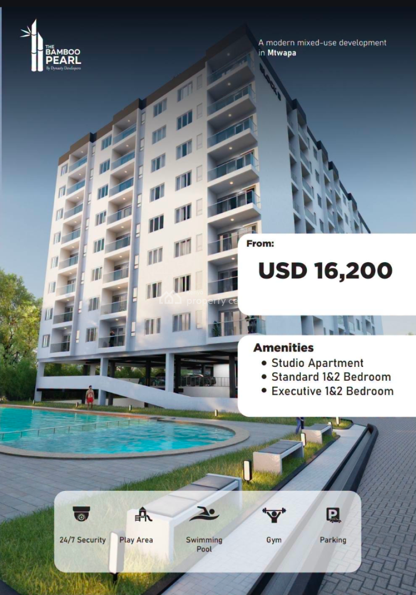 Modern Studio Apartment, Mtwapa, Mtwapa, Kilifi, Bedsitter (single Room) for Sale