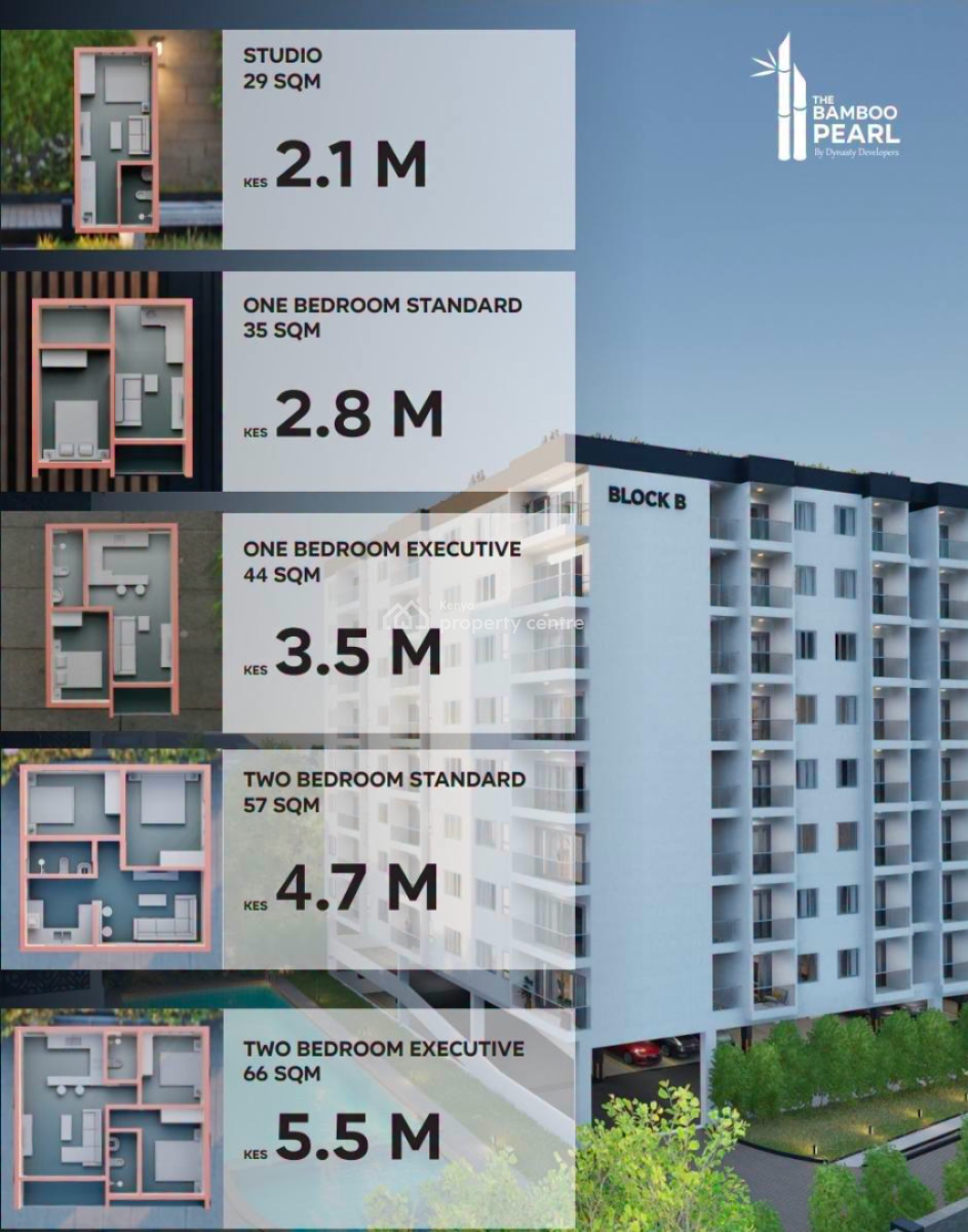 Modern Studio Apartment, Mtwapa, Mtwapa, Kilifi, Bedsitter (single Room) for Sale