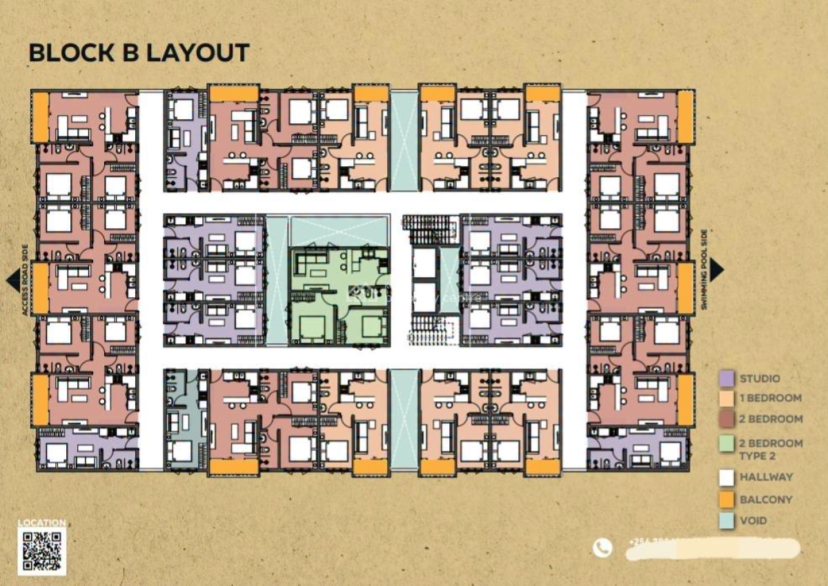 1 Bedroom, White Peacock Hotel, Mtwapa, Kilifi, Mini Flat for Sale