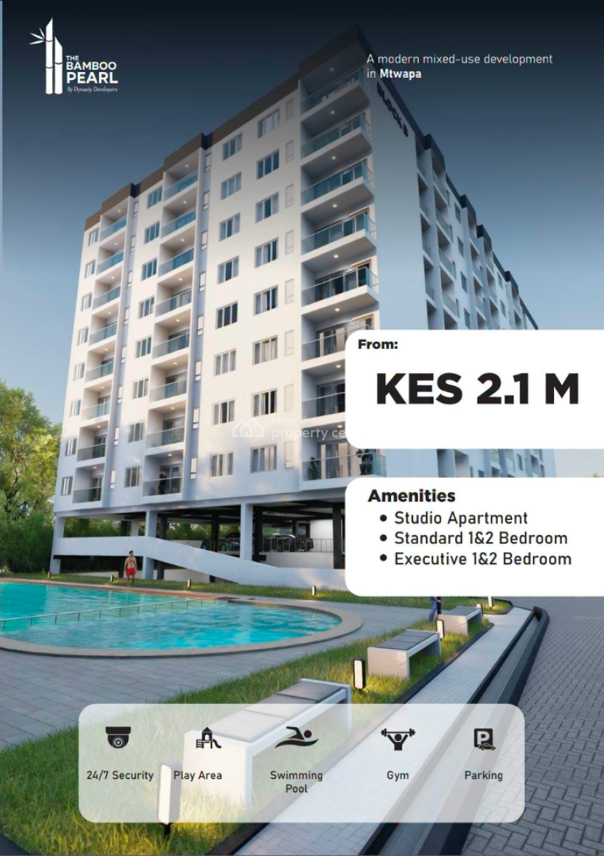 1 Bedroom, White Peacock Hotel, Mtwapa, Kilifi, Mini Flat for Sale