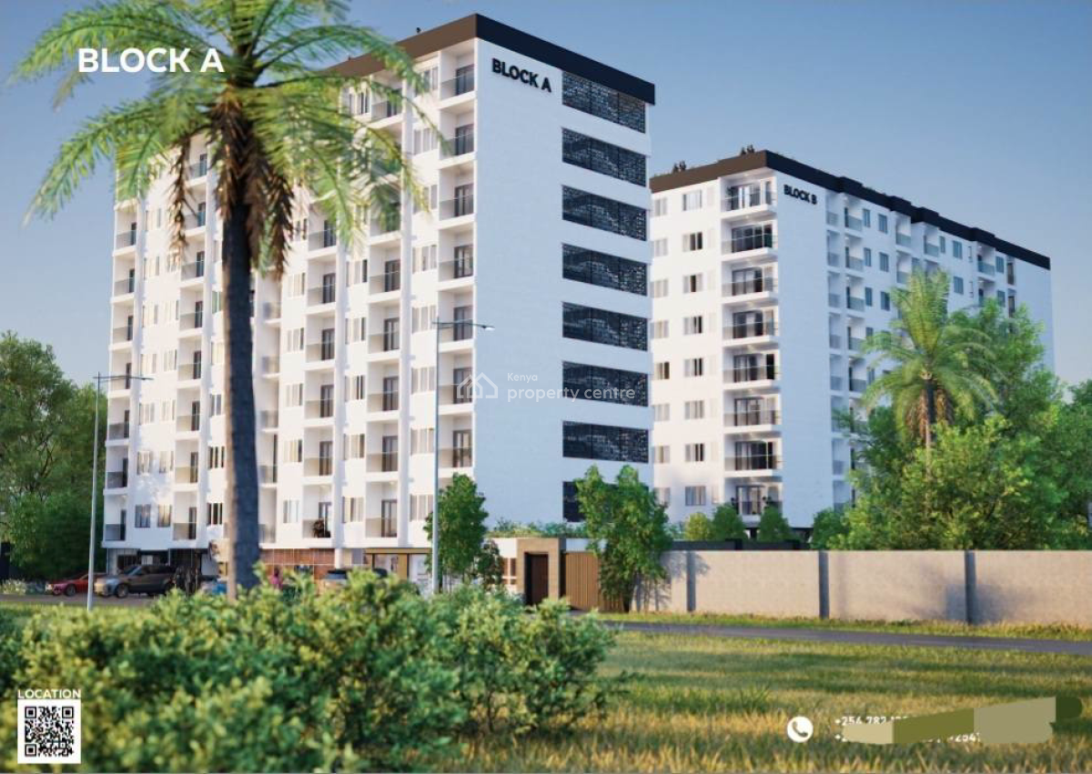 2 Bedroom,standard, White Peacock Hotel, Mtwapa, Kilifi, Apartment for Sale