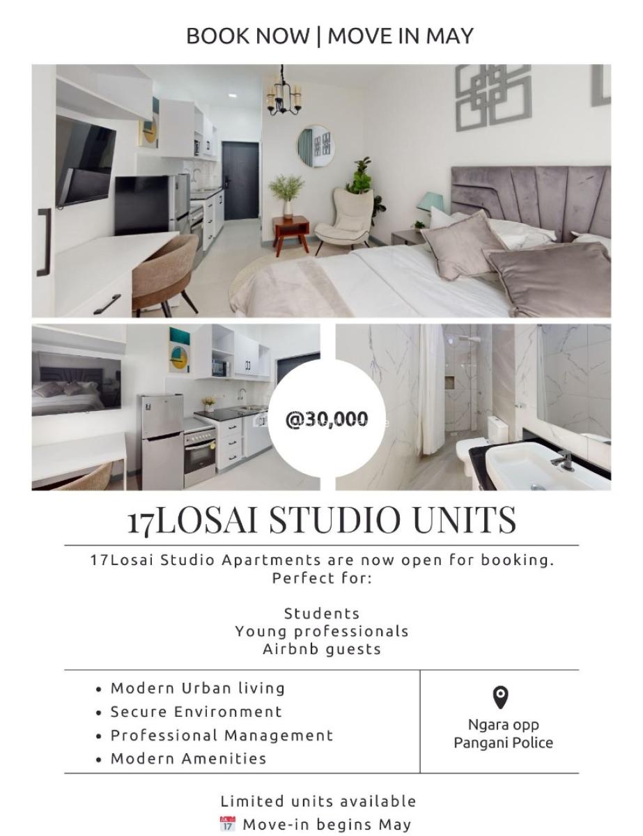 17 Losai Apartments -- Ngara, Losai, Ngara, Nairobi, Apartment for Sale