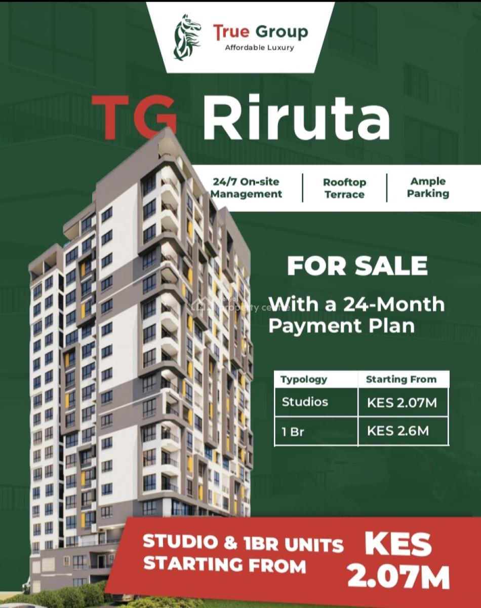 T.g Riruta Off Plan Studios & 1 Bedrooms, Riruta, Riruta, Nairobi, Apartment for Sale