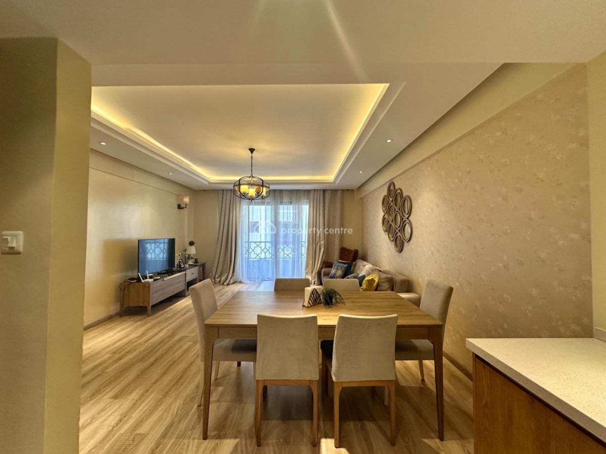 Fully Furnished and Serviced 3 Bedroom Apartment Master Ensuite, Kileleshwa, Nairobi, Apartment for Rent