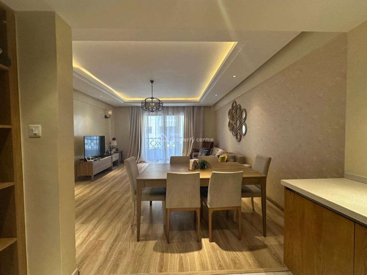 Fully Furnished and Serviced 3 Bedroom Apartment Master Ensuite, Kileleshwa, Nairobi, Apartment for Rent