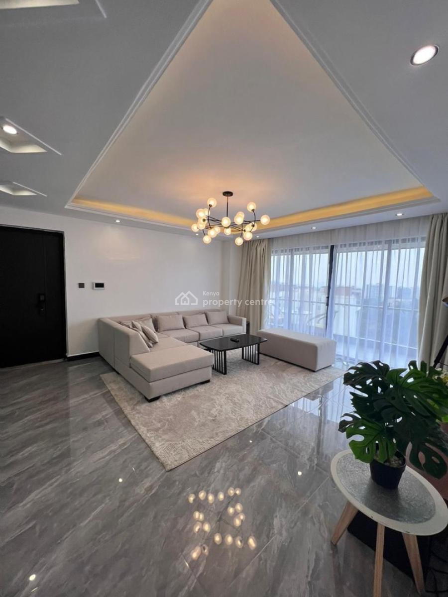 Fully Furnished and Serviced 3 Bedroom Apartment All Ensuite, Kileleshwa, Nairobi, Apartment for Rent