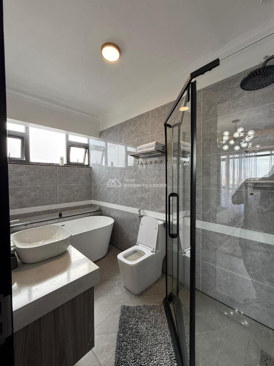 Fully Furnished and Serviced 3 Bedroom Apartment All Ensuite, Kileleshwa, Nairobi, Apartment for Rent