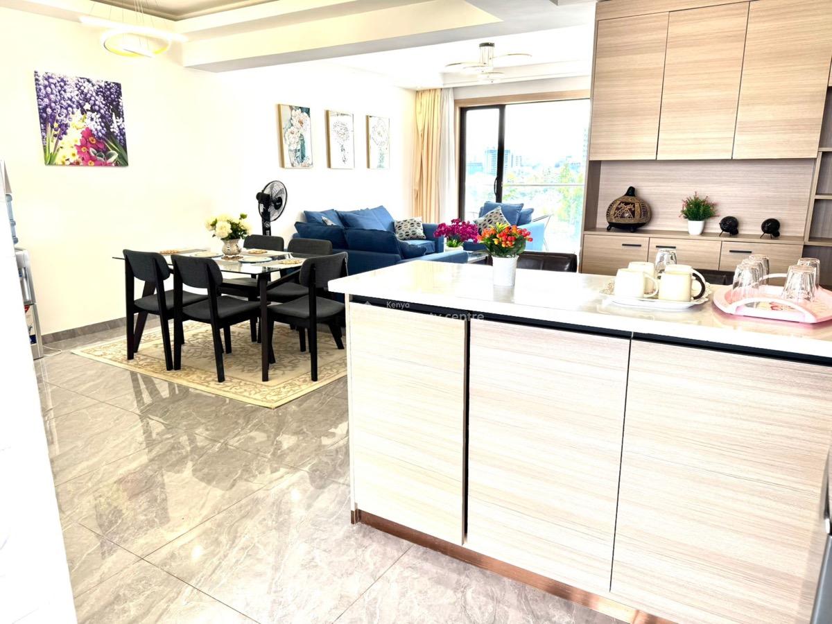 Fully Furnished and Serviced 3 Bedroom Apartment All Ensuite Available, Westlands, Nairobi, Apartment for Rent