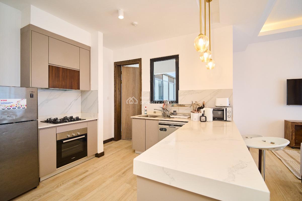 Luxury Living in This Fully Furnished and Serviced One Bedroom, Two Rivers Social City, Rosslyn, Westlands, Nairobi, Apartment for Rent