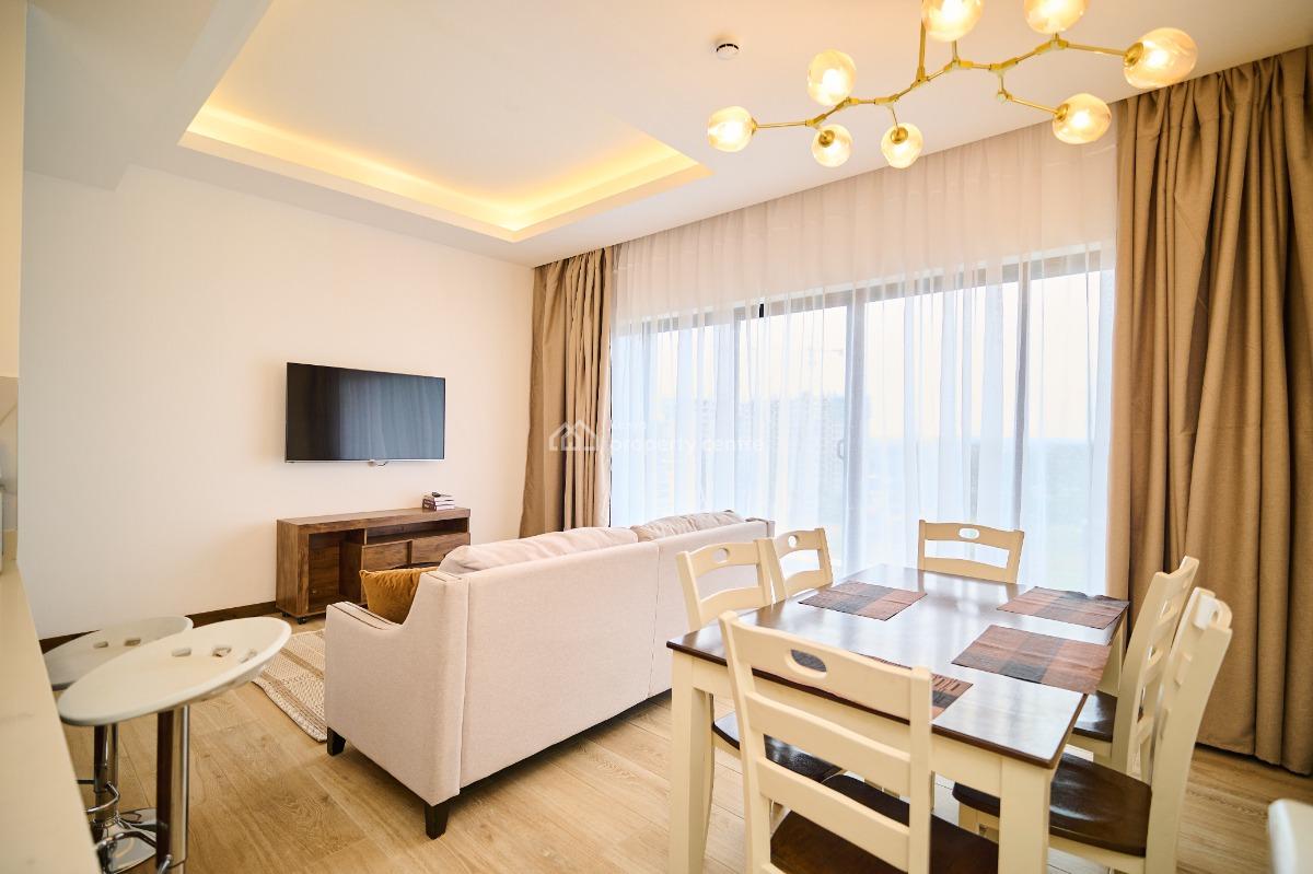 Luxury Living in This Fully Furnished and Serviced One Bedroom, Two Rivers Social City, Rosslyn, Westlands, Nairobi, Apartment for Rent