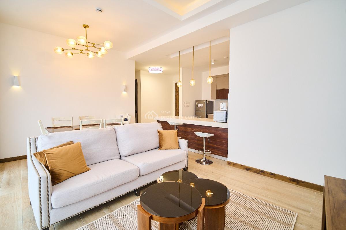 Luxury Living in This Fully Furnished and Serviced One Bedroom, Two Rivers Social City, Rosslyn, Westlands, Nairobi, Apartment for Rent