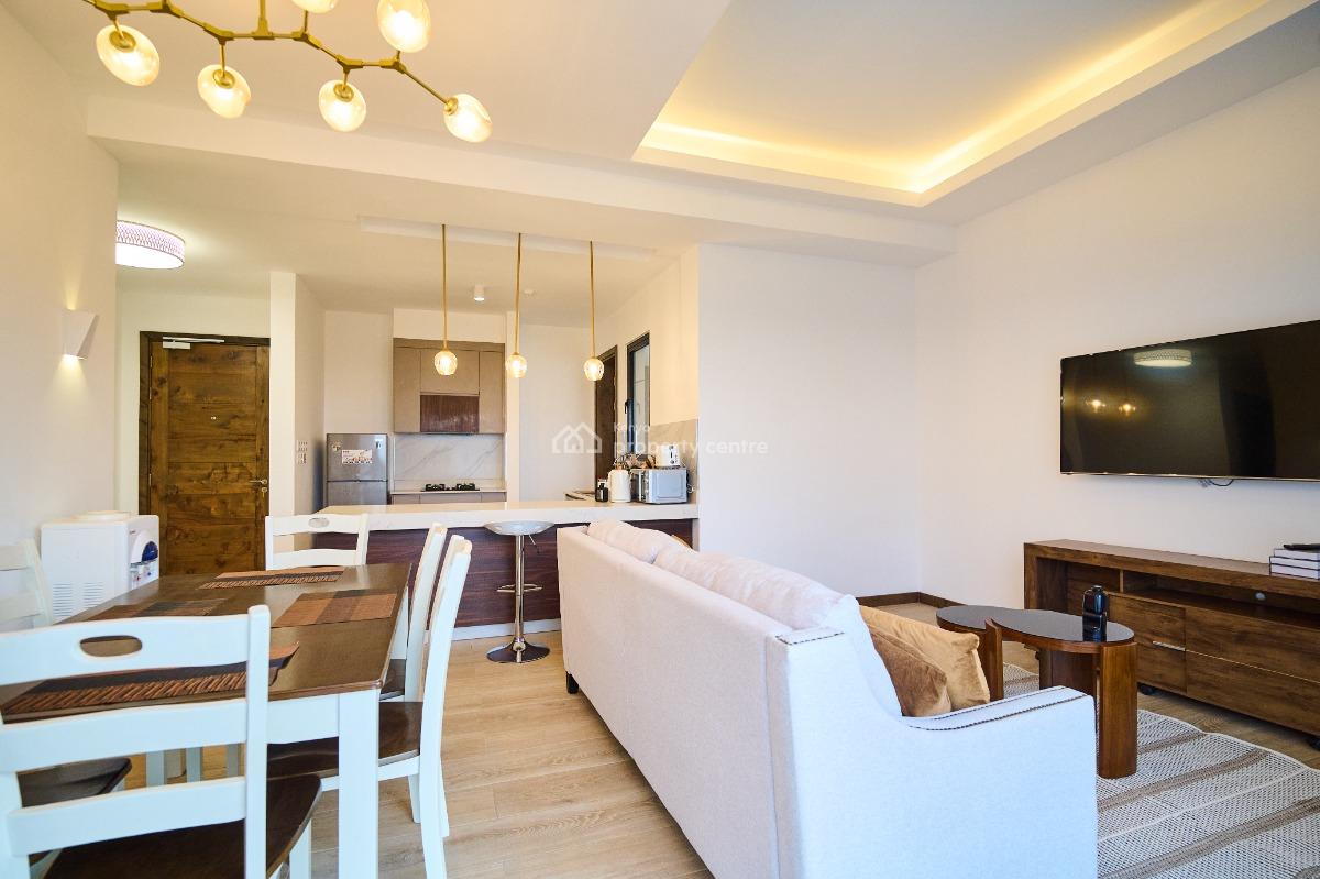 Luxury Living in This Fully Furnished and Serviced One Bedroom, Two Rivers Social City, Rosslyn, Westlands, Nairobi, Apartment for Rent