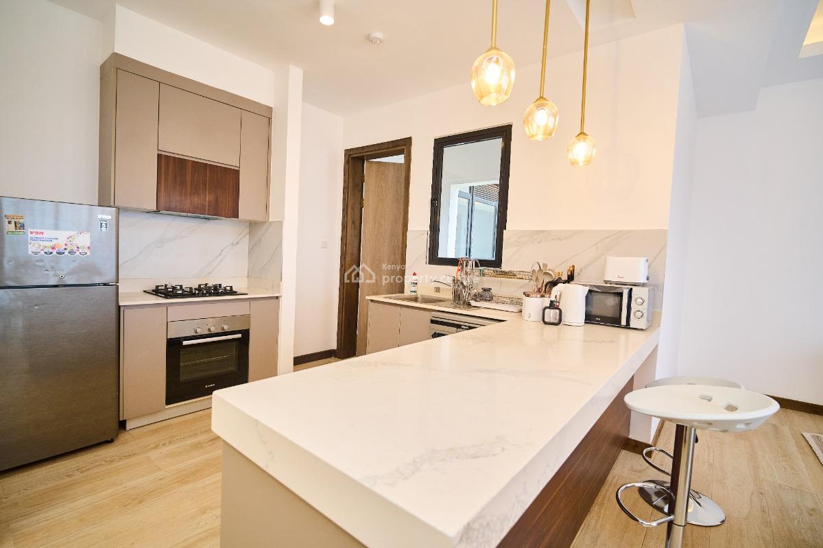 Luxury Living in This Fully Furnished and Serviced One Bedroom, Two Rivers Social City, Rosslyn, Westlands, Nairobi, Apartment for Rent