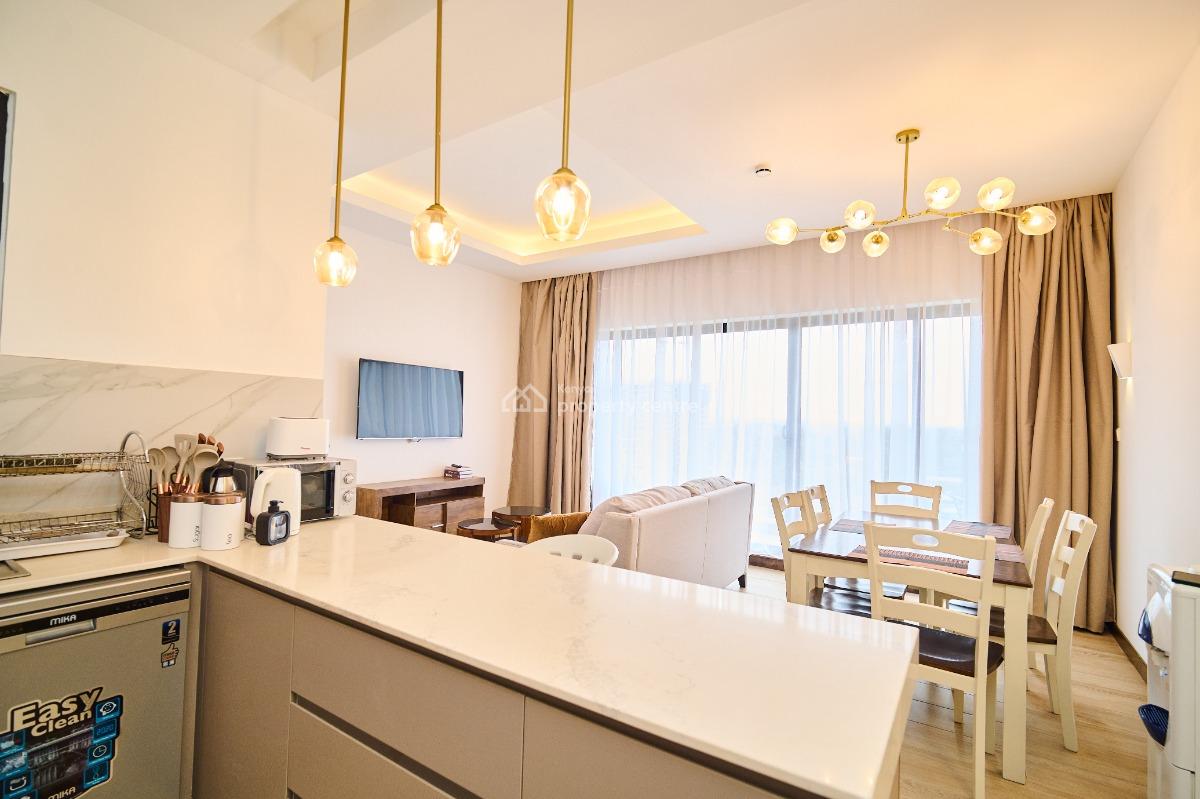 Luxury Living in This Fully Furnished and Serviced One Bedroom, Two Rivers Social City, Rosslyn, Westlands, Nairobi, Apartment for Rent