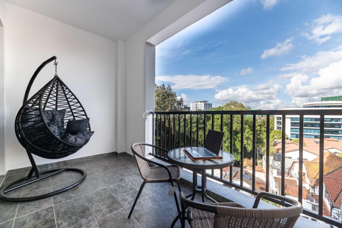 Fully Furnished and Serviced 2 Bedroom All Ensuite, Brookside Drive, Westlands, Nairobi, Apartment for Rent