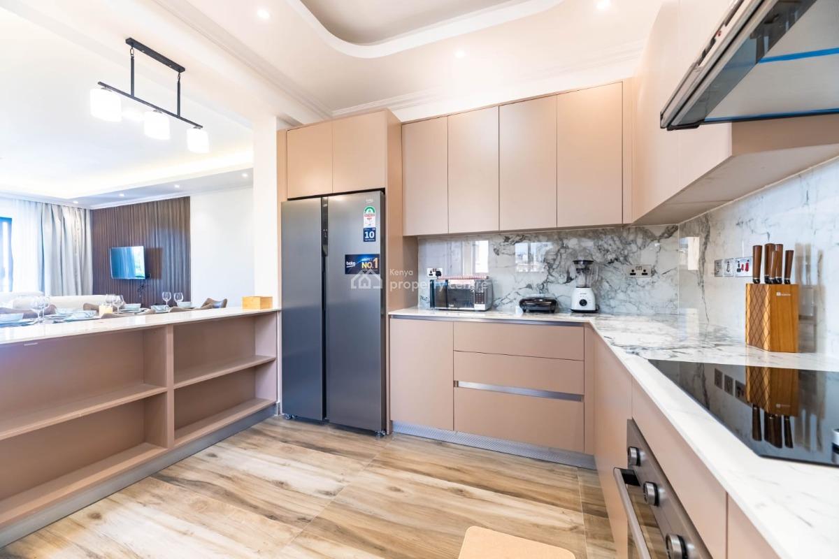 Fully Furnished and Serviced 2 Bedroom All Ensuite, Brookside Drive, Westlands, Nairobi, Apartment for Rent