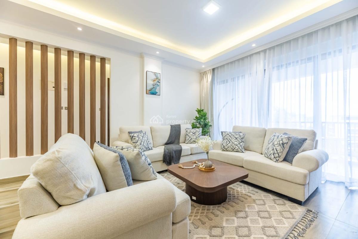 Fully Furnished and Serviced 2 Bedroom All Ensuite, Brookside Drive, Westlands, Nairobi, Apartment for Rent