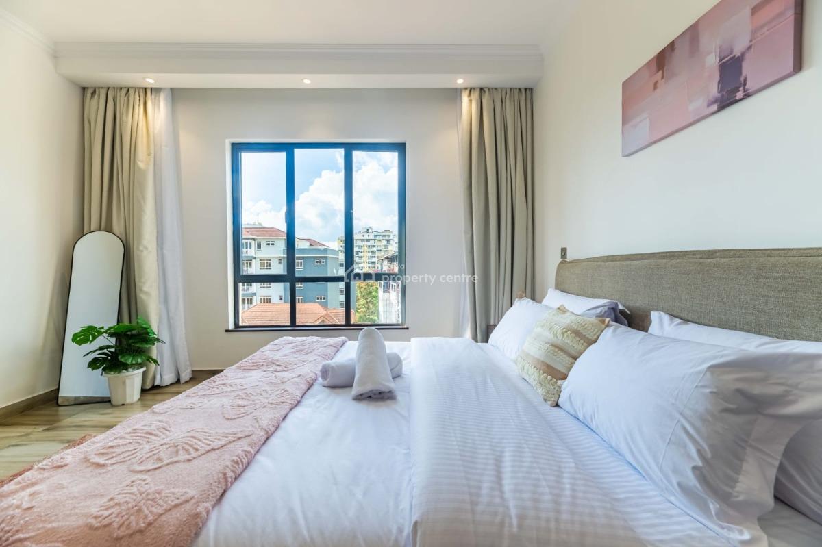 Fully Furnished and Serviced 2 Bedroom All Ensuite, Brookside Drive, Westlands, Nairobi, Apartment for Rent