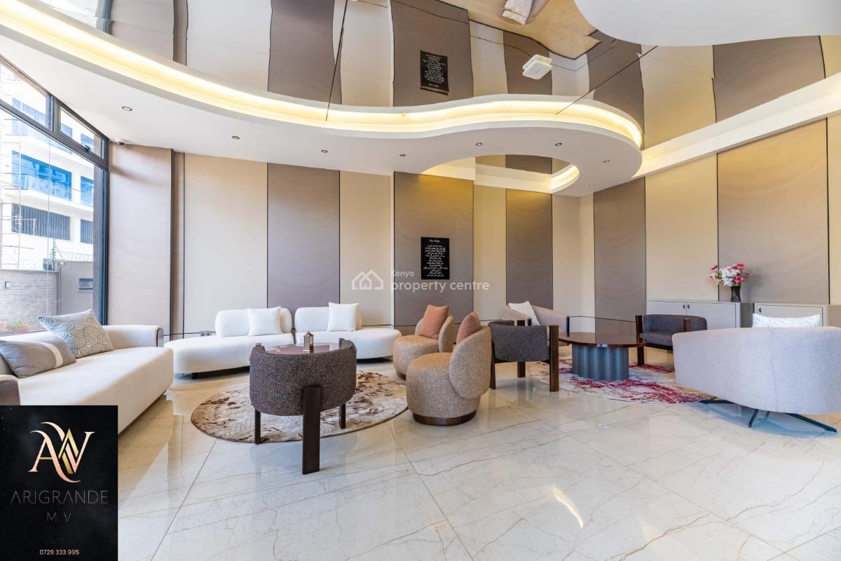 Fully Furnished and Serviced 2 Bedroom All Ensuite, Brookside Drive, Westlands, Nairobi, Apartment for Rent