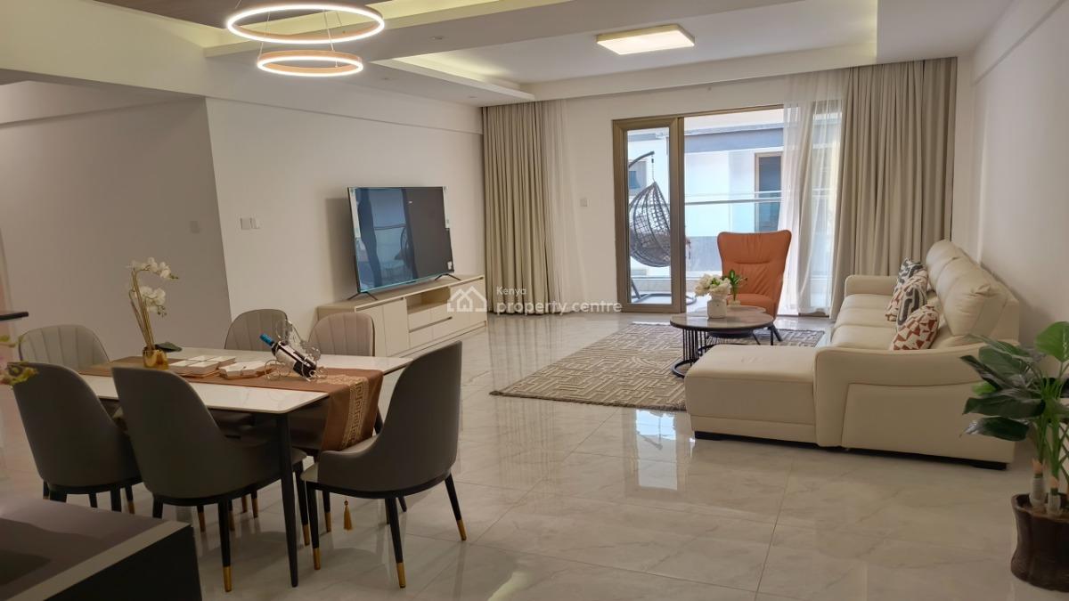 an Extraordinary Very Spacious 4 Bedroom All Ensuite Plus Dsq, Othaya Road, Kileleshwa, Nairobi, Apartment for Sale