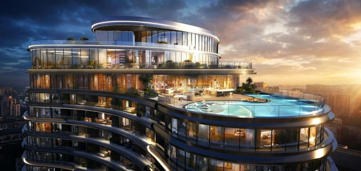 1 Bedroom Apartments at Cheval Riverside, Riverside Drive, Lavington, Nairobi, Apartment for Sale