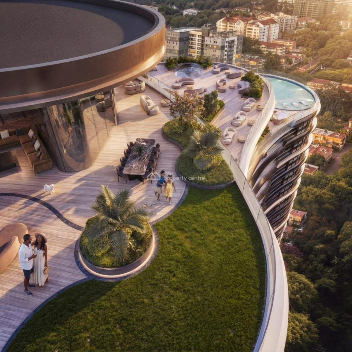 1 Bedroom Apartments at Cheval Riverside, Riverside Drive, Lavington, Nairobi, Apartment for Sale