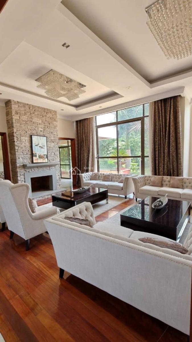 Luxury Furnished 5 Bedroom Villa in a Diplomatic Zone and Un Approaved, Karen, Nairobi, House for Rent