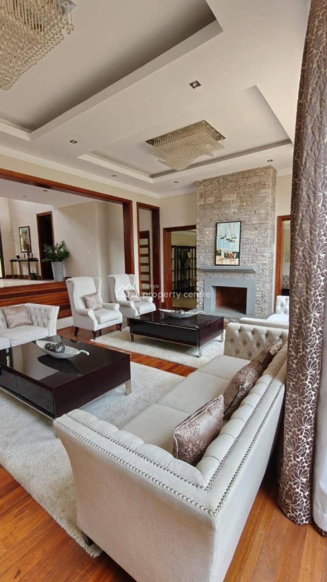 Luxury Furnished 5 Bedroom Villa in a Diplomatic Zone and Un Approaved, Karen, Nairobi, House for Rent