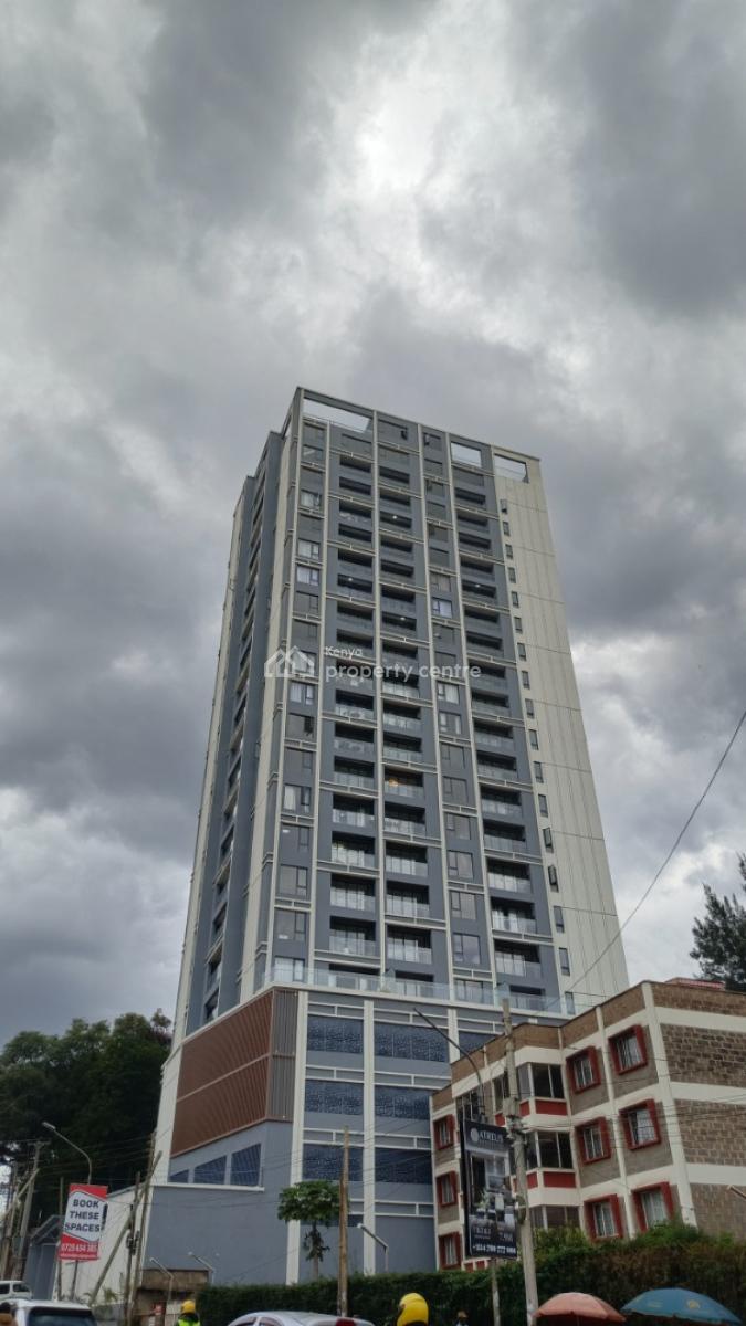 an Elegant Very Spacious 2 Bedroom Ensuite Master Ensuite, Riverside Drive, Westlands, Nairobi, Apartment for Rent