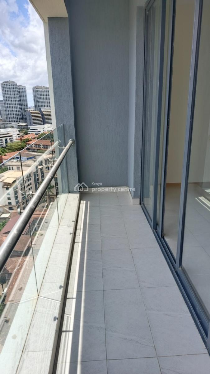 an Elegant Very Spacious 2 Bedroom Ensuite Master Ensuite, Riverside Drive, Westlands, Nairobi, Apartment for Rent