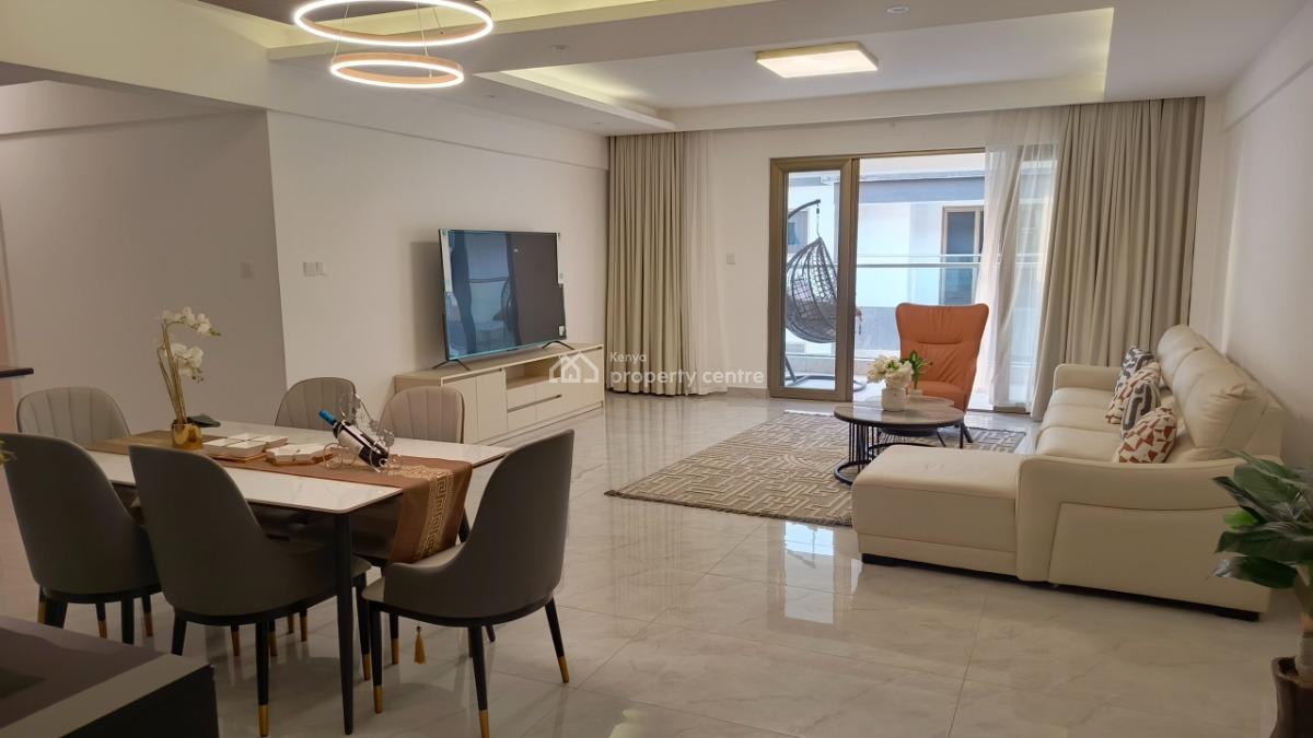 an Extraordinary Very Spacious 4 Bedroom All Ensuite Plus Dsq, Othaya Road, Kileleshwa, Nairobi, Apartment for Rent