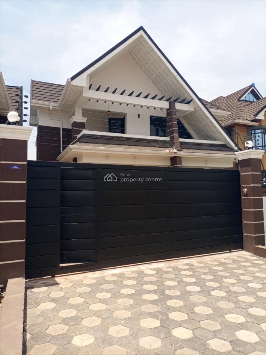 4 Bedroom Hse with Sq and Attic All Ensuite Membley Estate  with Moder, Ruiru, Ruiru, Kiambu, Townhouse for Sale