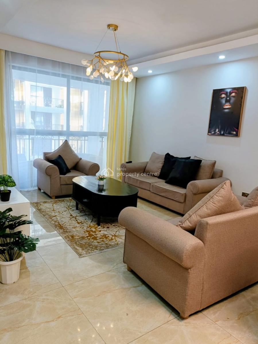Fully Furnished and Serviced 2 Bedroom Apartment Master Ensuite, Kilimani, Nairobi, Apartment for Rent