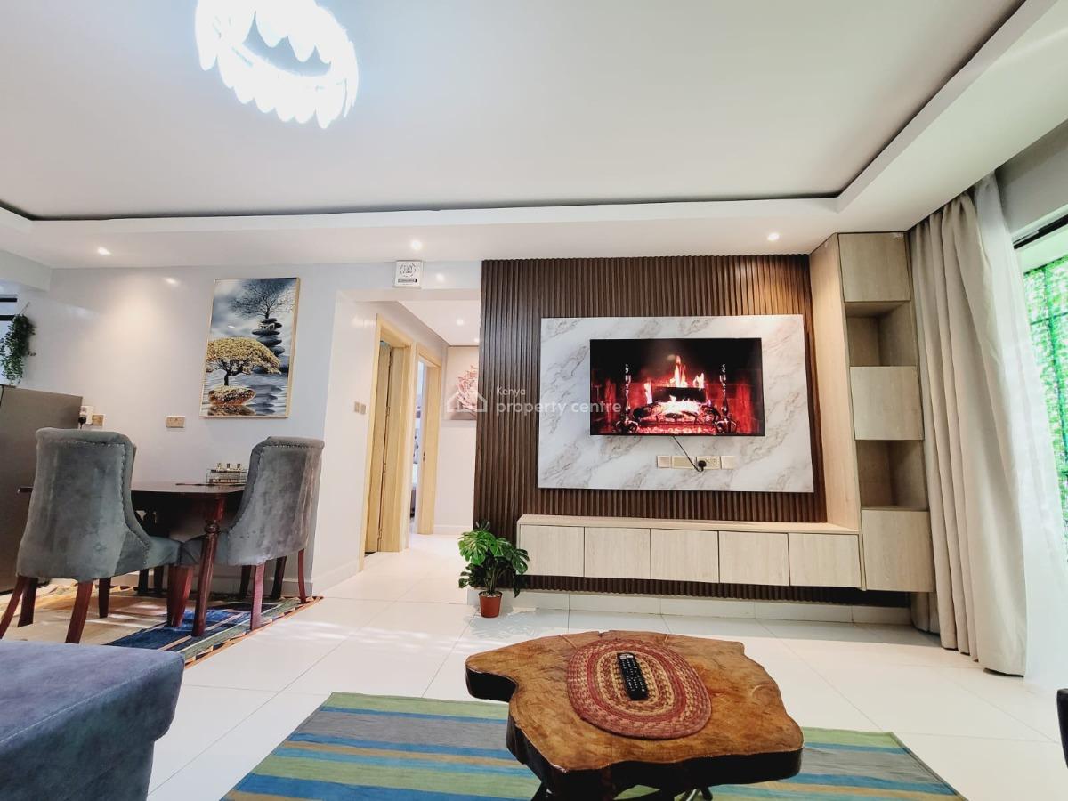 Elegant 2-bedroom + Sq Airbnb  Fully Furnished Luxury Apartment, Near Diamond Plaza, Parklands, Nairobi, Apartment for Rent