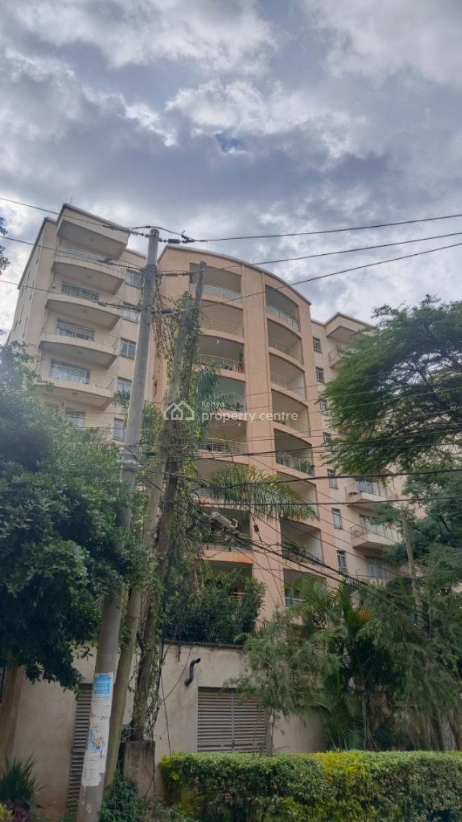 an Elegant Spacious 3 Bedroom All Ensuite Plus Dsq, Kileleshwa, Nairobi, Apartment for Sale