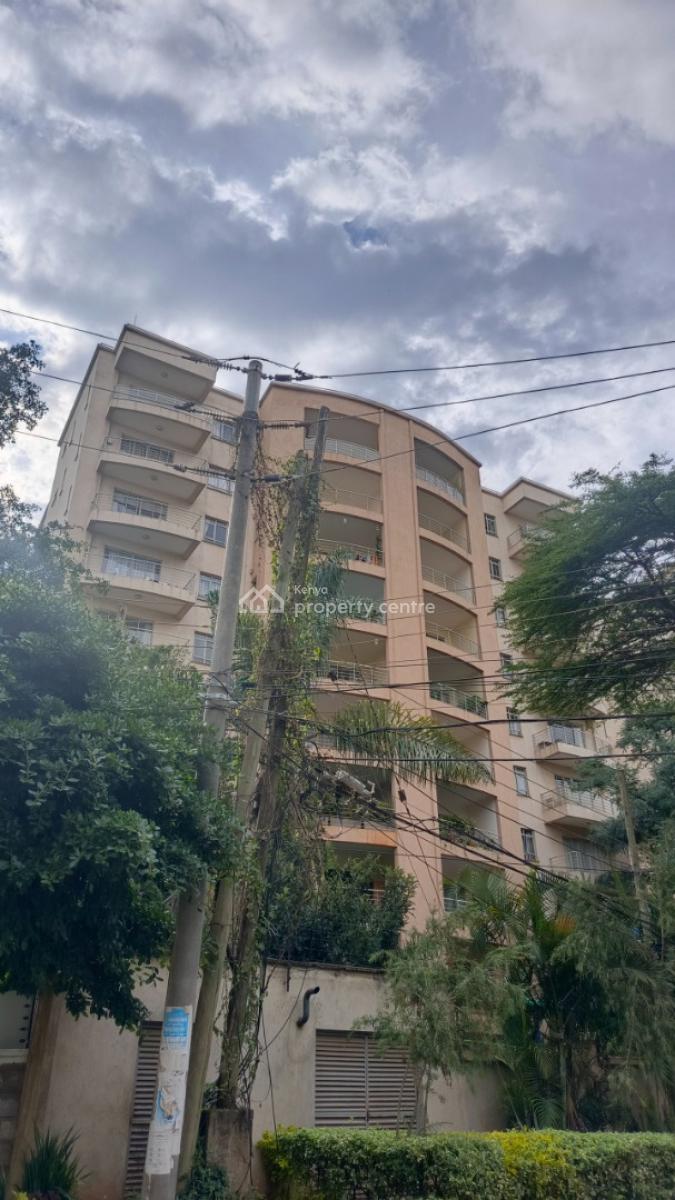 an Elegant Spacious 3 Bedroom All Ensuite Plus Dsq, Kileleshwa, Nairobi, Apartment for Sale