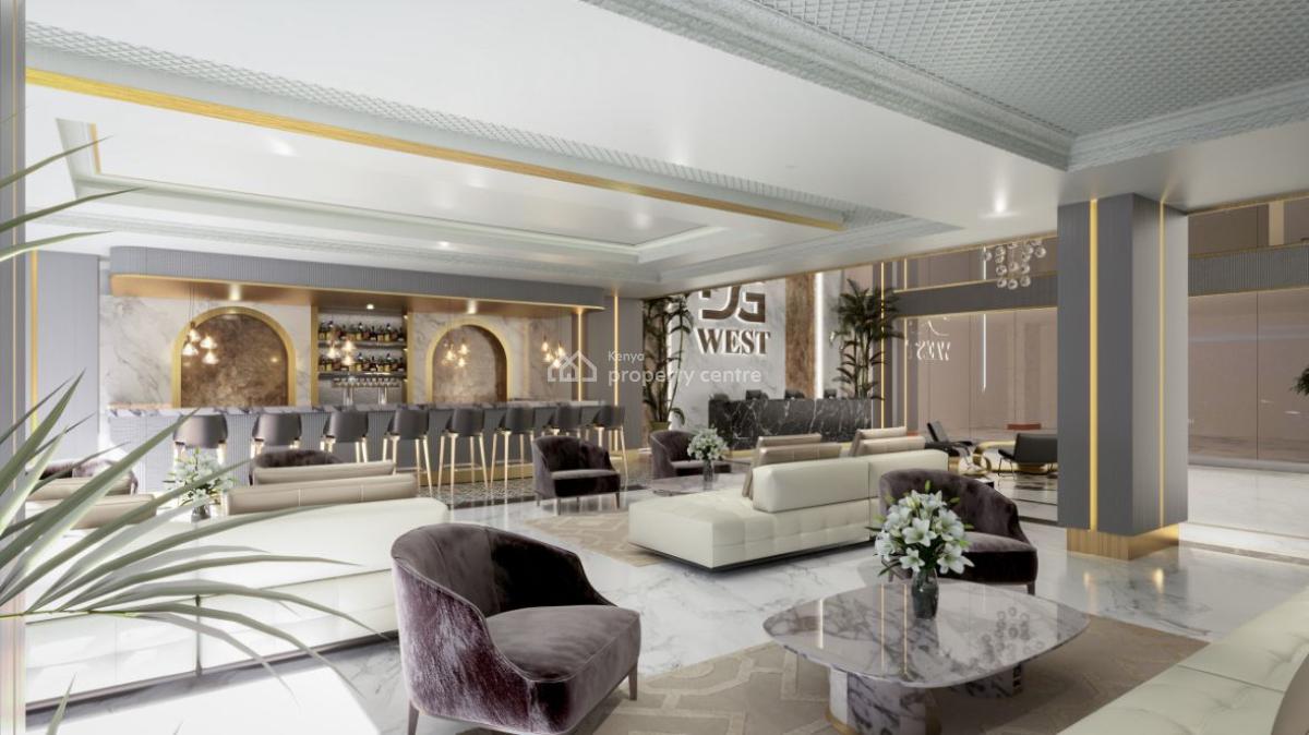 an Executive 1 Bedroom Hotel Apartment Fully Furnished and Serviced, Sports Road, Westlands, Nairobi, Apartment for Sale