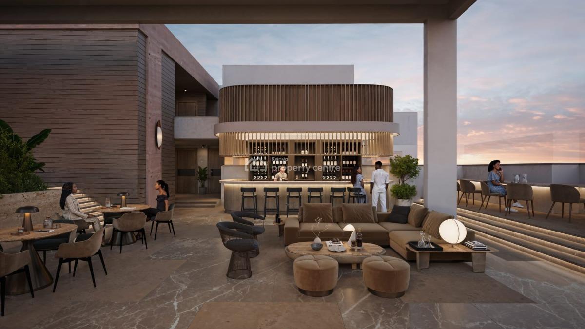 an Executive 1 Bedroom Hotel Apartment Fully Furnished and Serviced, Sports Road, Westlands, Nairobi, Apartment for Sale