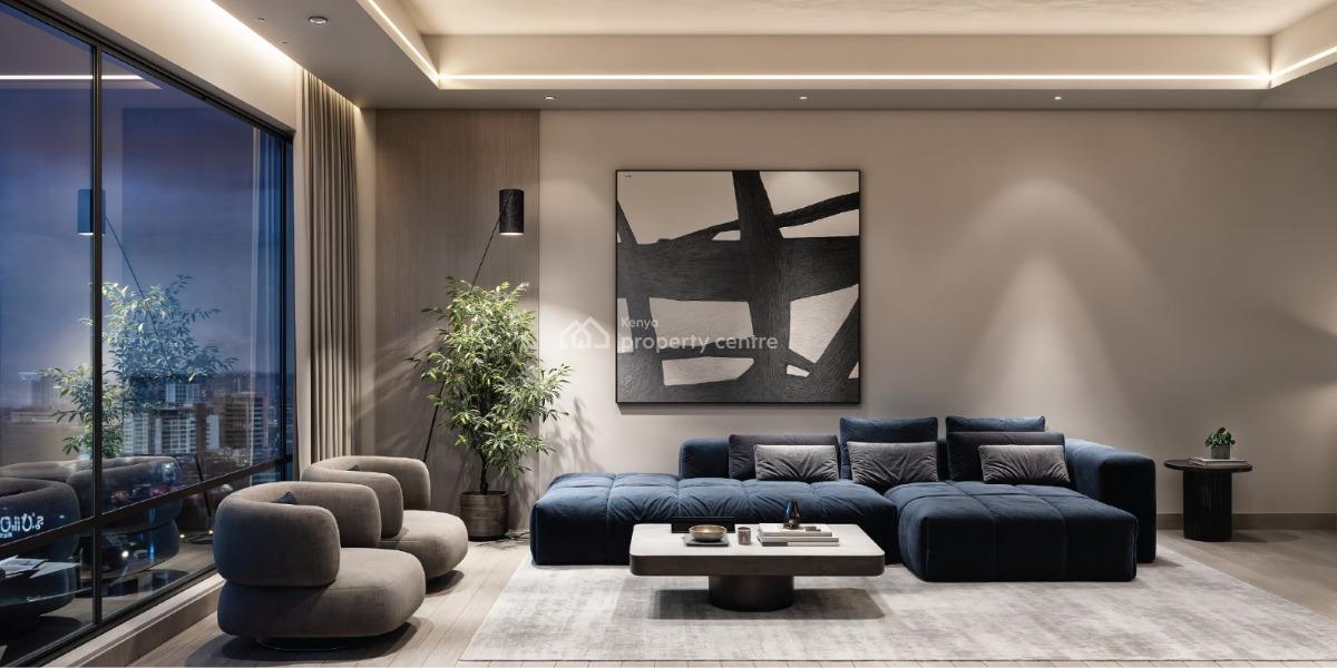 Luxury 1 Bedroom Apartment Offplan in Westlands, Muthithi Road, Westlands, Nairobi, Apartment for Sale