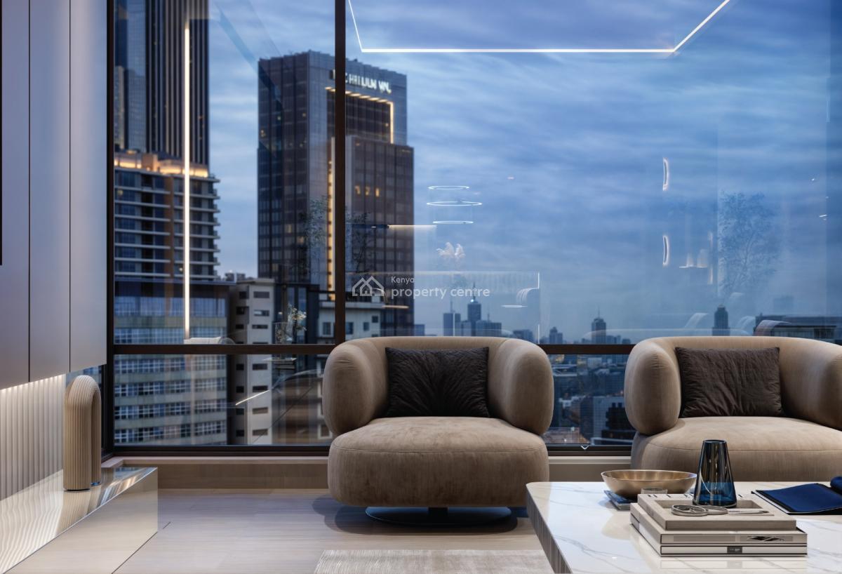 Luxury 1 Bedroom Apartment Offplan in Westlands, Muthithi Road, Westlands, Nairobi, Apartment for Sale