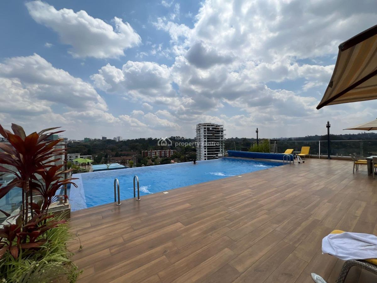 Exclusive One Bedroom in Westlands with Heated Rooftop Heated Pool, Raphta Road, Westlands, Nairobi, Apartment for Rent