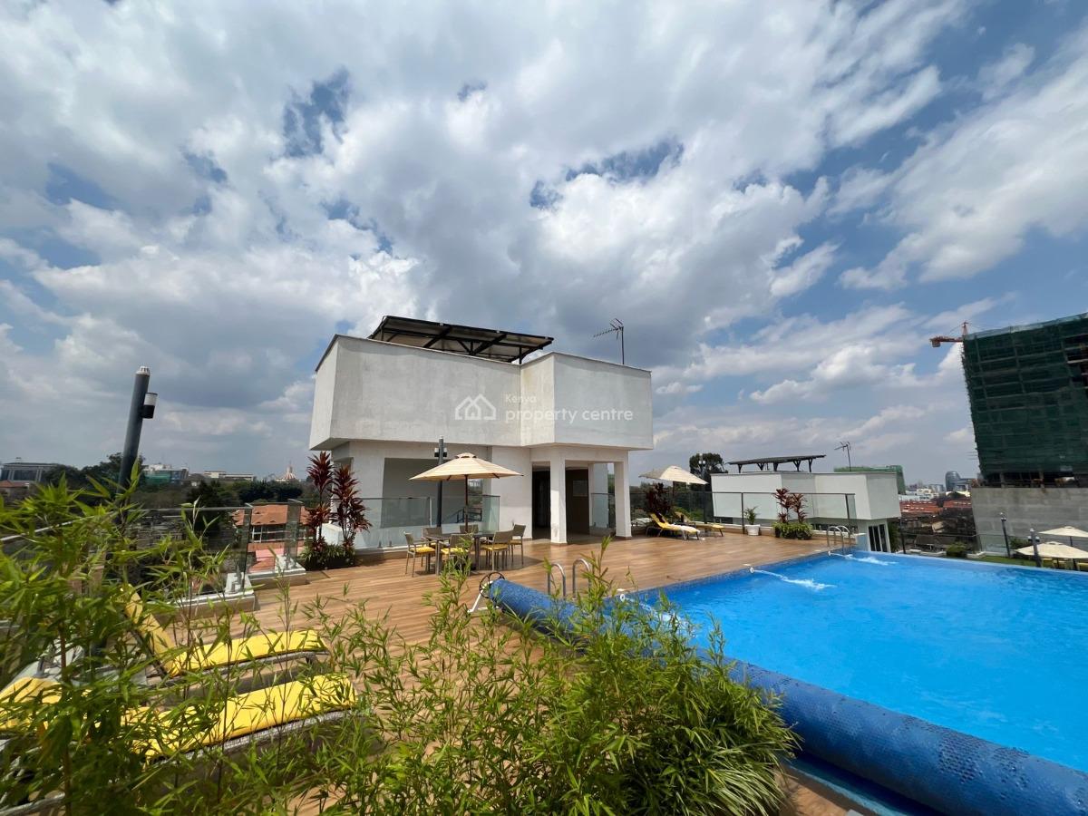 Exclusive One Bedroom in Westlands with Heated Rooftop Heated Pool, Raphta Road, Westlands, Nairobi, Apartment for Rent