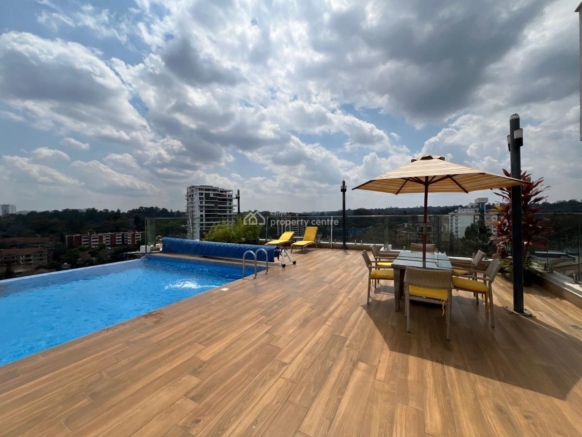 Exclusive One Bedroom in Westlands with Heated Rooftop Heated Pool, Raphta Road, Westlands, Nairobi, Apartment for Rent