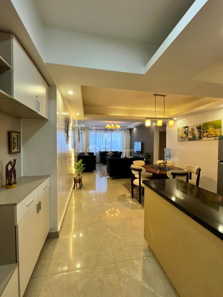 Spacious 3-bedroom Fully Furnished and Serviced Apartment, Lavington, Nairobi, Apartment for Rent