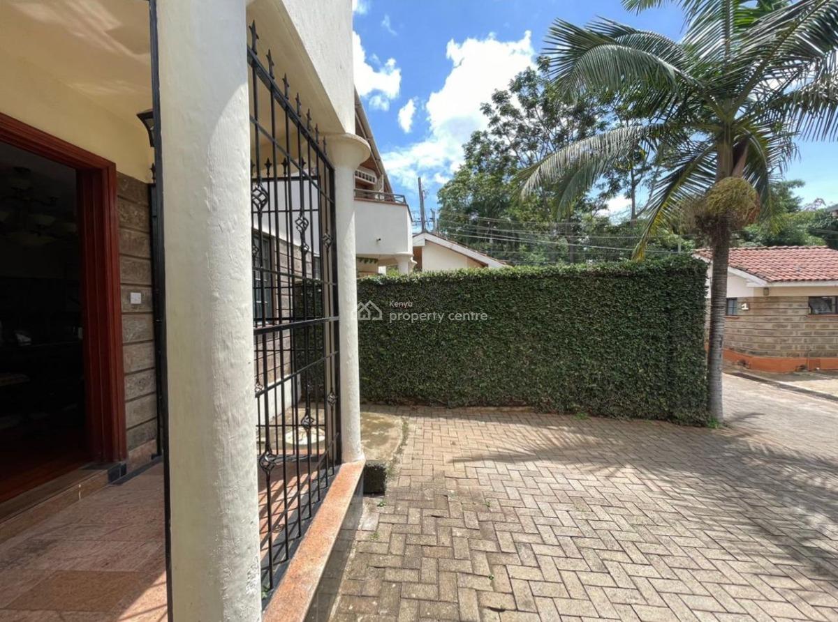 Spacious 4  Bedroom Townhouse with Detached Sq and Parking, Off Oloitotok Road, Kileleshwa, Nairobi, Townhouse for Rent