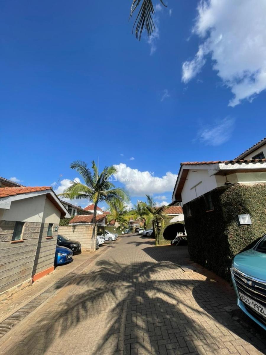 Spacious 4  Bedroom Townhouse with Detached Sq and Parking, Off Oloitotok Road, Kileleshwa, Nairobi, Townhouse for Rent