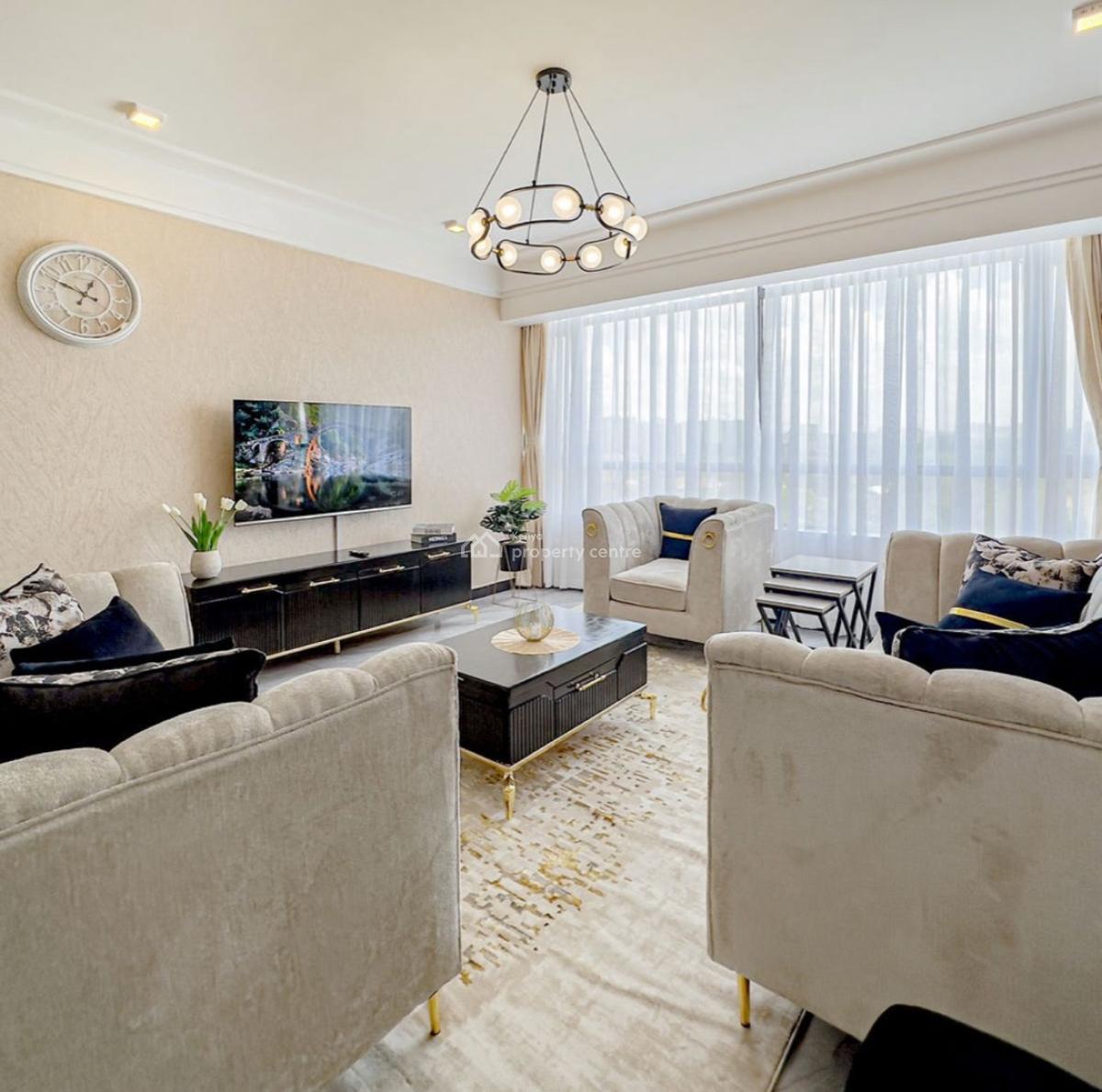 Fully Furnished and Serviced 3 Bedroom Apartment Master Ensuite, Kilimani, Nairobi, Apartment for Rent