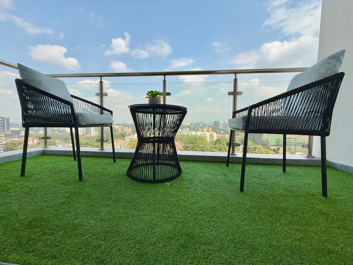 Fully Furnished and Serviced 2 Bedroom Apartment Master Ensuite, Westlands, Nairobi, Apartment for Rent