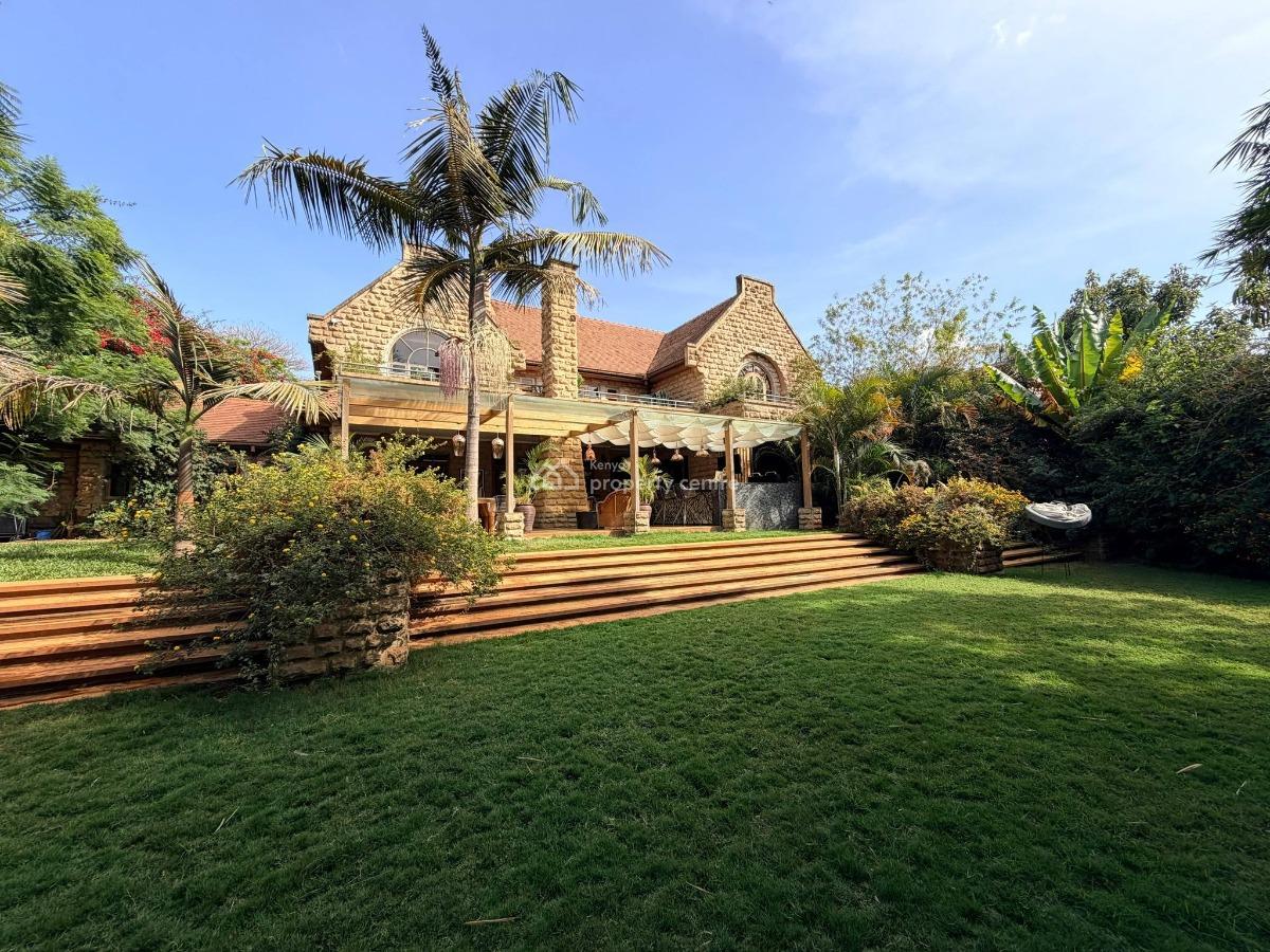 Executive Furnished 5bedroom Home All Ensuite with Dsq on Half Acre, Karen, Nairobi  Near The Hub, Karen, Nairobi, House for Sale