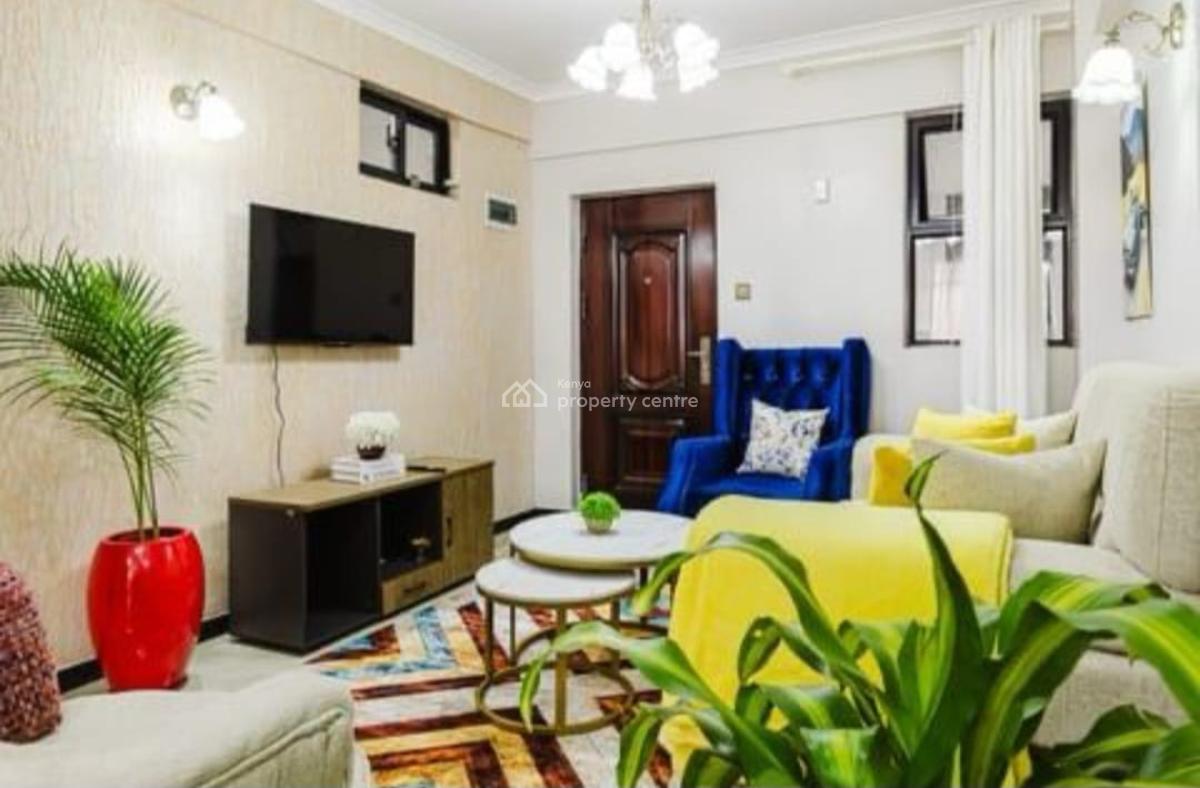 Spacious 1.5 Bedroom Apartment Fully Furnished and Serviced, Kilimani, Nairobi, Apartment for Rent